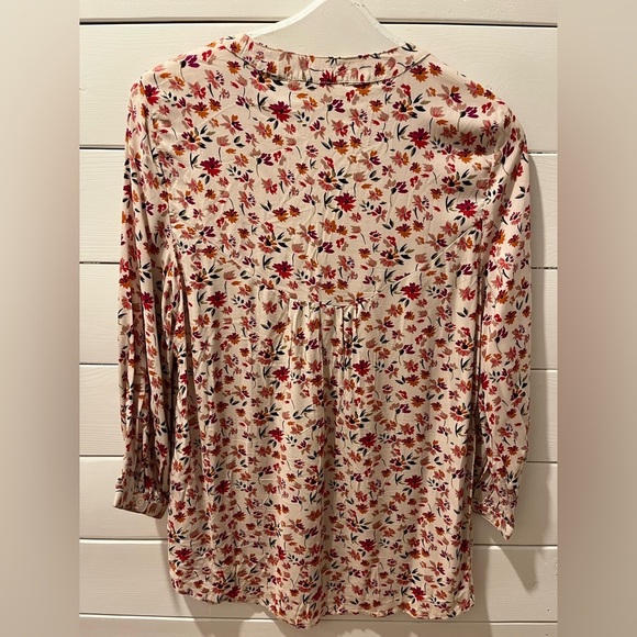 Beachlunchlounge floral blouse size S - Picture 9 of 9